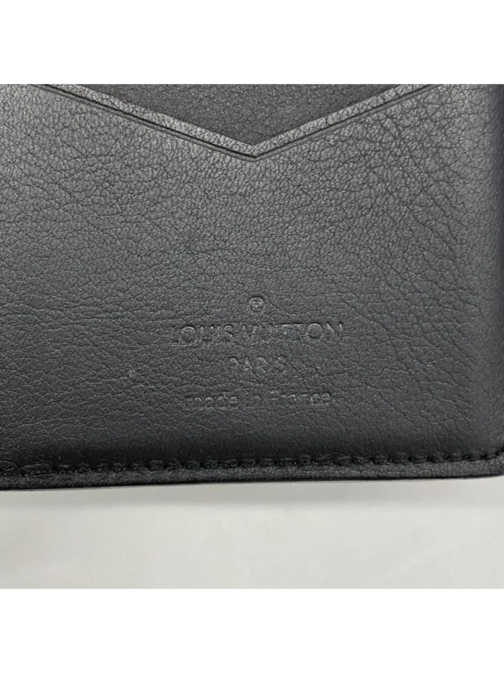 Louis Vuitton Card Case Monogram Shadow Pocket Organizer Black
